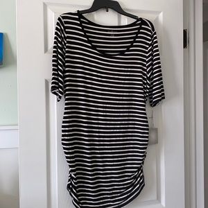 Striped a:glow Maternity Tunic